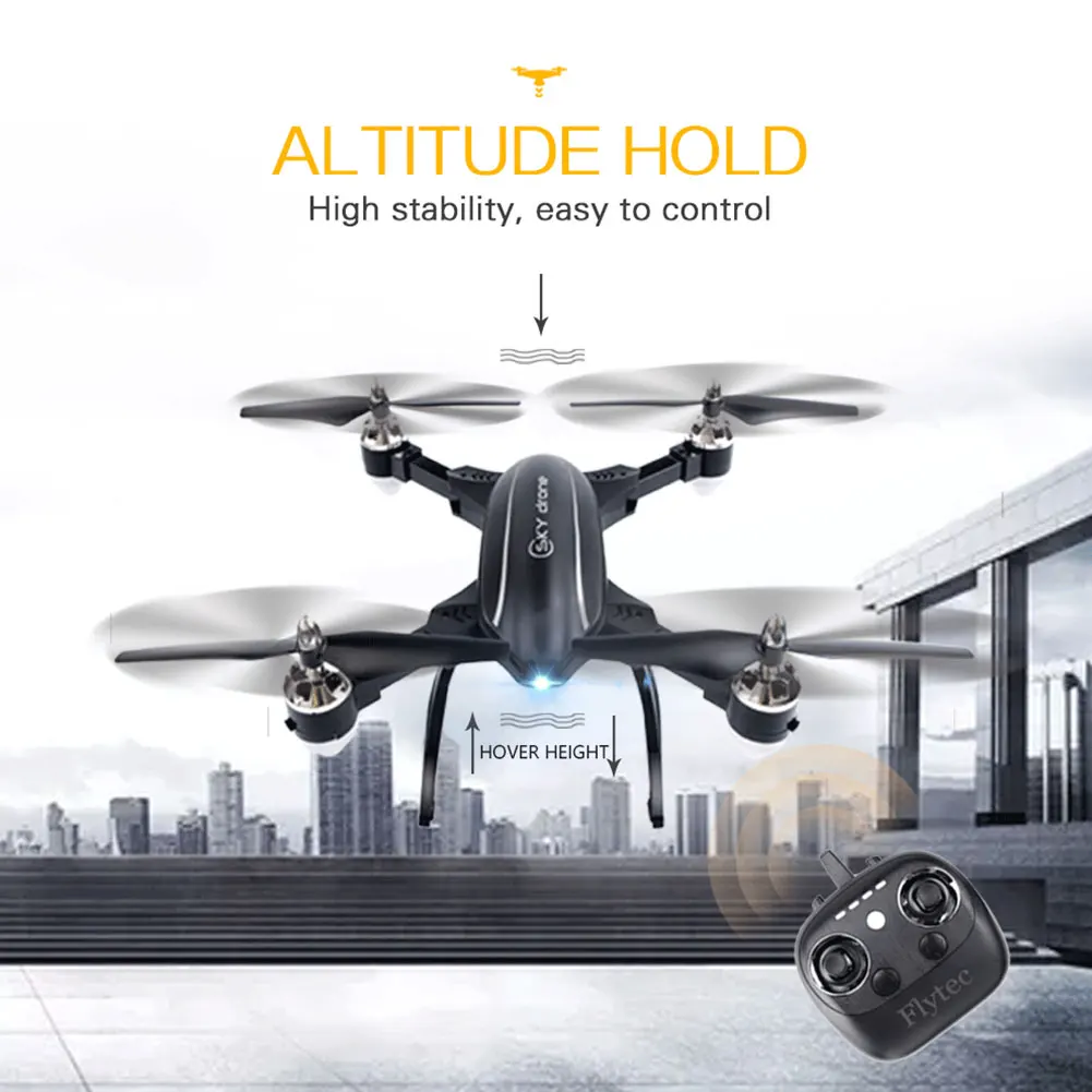 Flytec T22 2 4 г складной Дрон Квадрокоптер с дистанционным управлением Hover высота