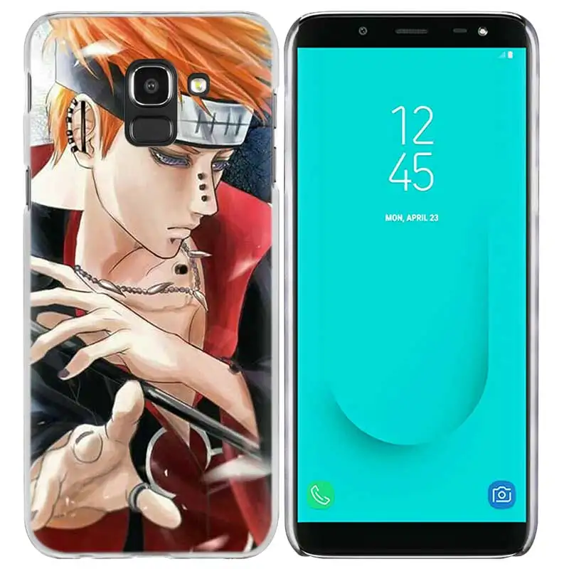Жесткий Пластик чехол Coque для samsung Galaxy J2 J3 J4 J5 J6 J7 J8 Prime Plus Джирайя Минато Какаси Наруто