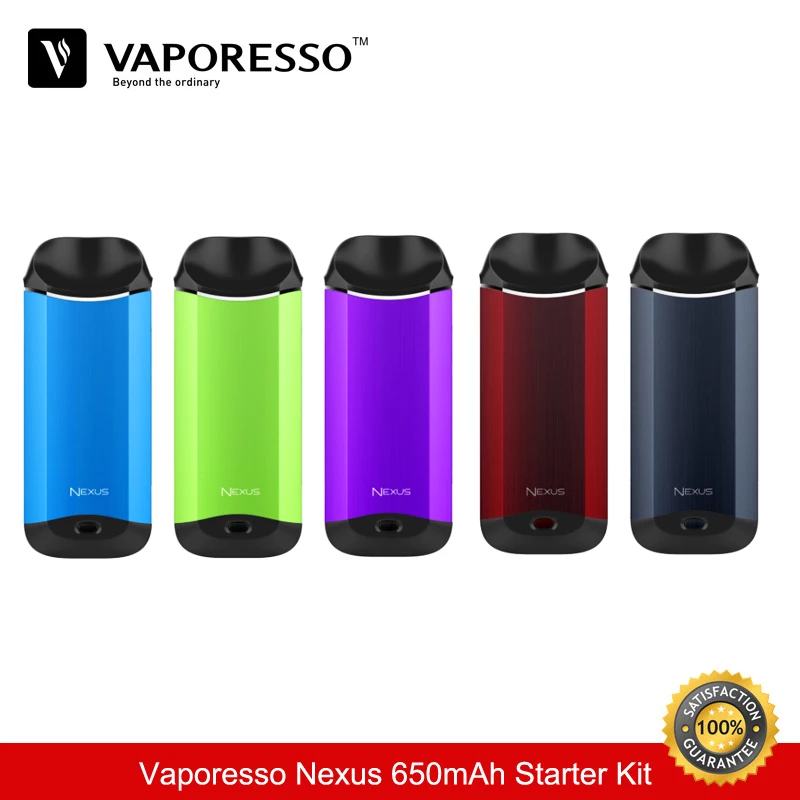 Оригинальная электронная сигарета Vaporesso Nexus 650 мАч стартовый комплект 2 мл емкость