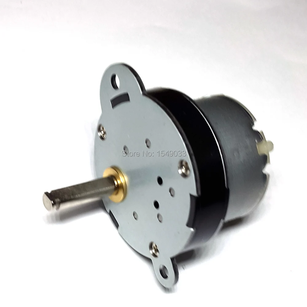 7 оборотов в минуту 12 В постоянного тока двигатель повышающий сексуальность 40 мм