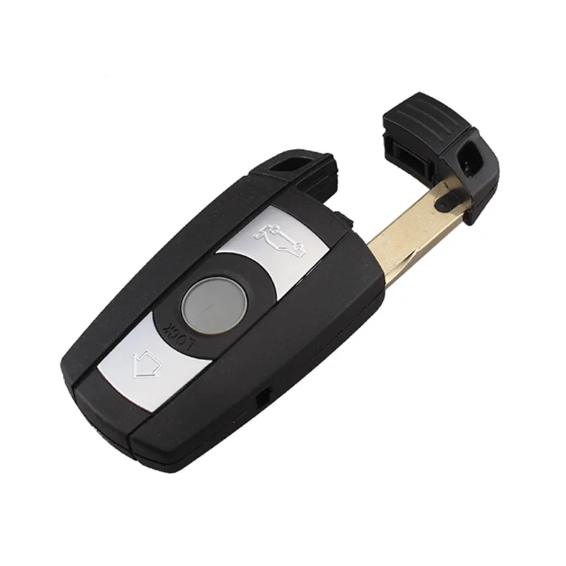 Новый чехол для автомобильного ключа с 3 кнопками BMW 1 5 6 серии E90 E91 E92 E60 Uncut Remote Key