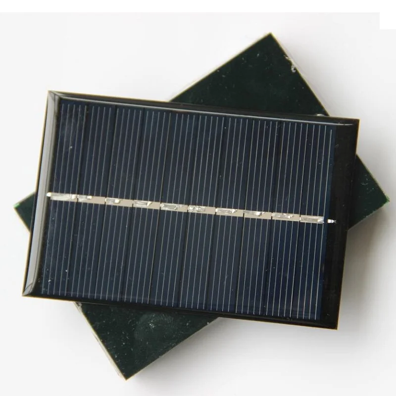 

BUHESHUI 0.6W 5V Polycrystalline Solar Cell Epoxy Solar Panels Power Charger For 3.7V Battery LED Light 84*56MM Wholesale 100pcs