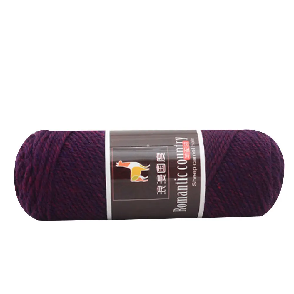 reddish blue 15 цветов, Шерсть альпака, мягкая пряжа для вязания крючком, шерстяная нить для вязания шарфов, перчатки для ручного вязания, Шерсть альпака, Прямая поставка - Цвет: reddish blue