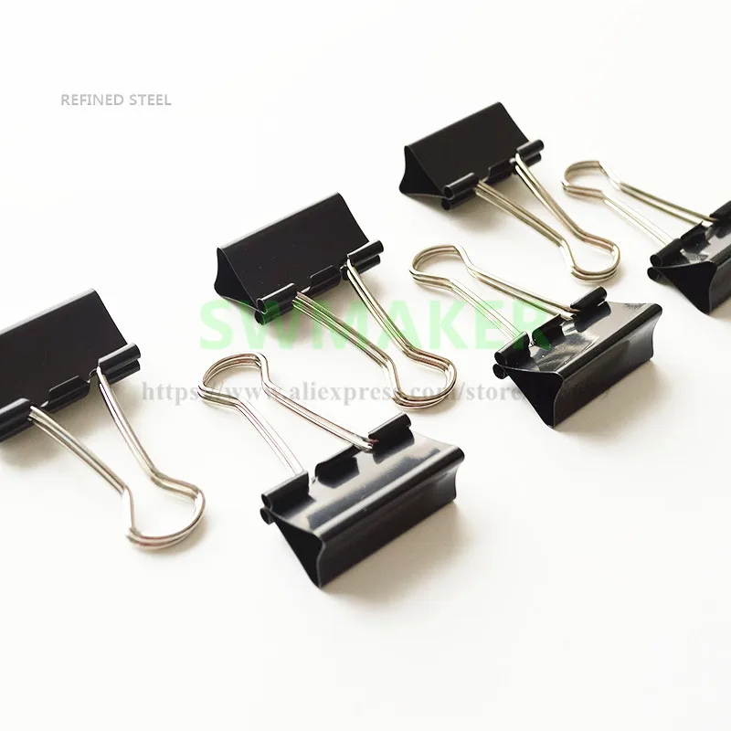 

15mm/19mm/25mm/32mm/41mm/50mm black Clips for Heatbeds Foldback Bulldog Glass Bed Clip for DIY Reprap 3D Printer