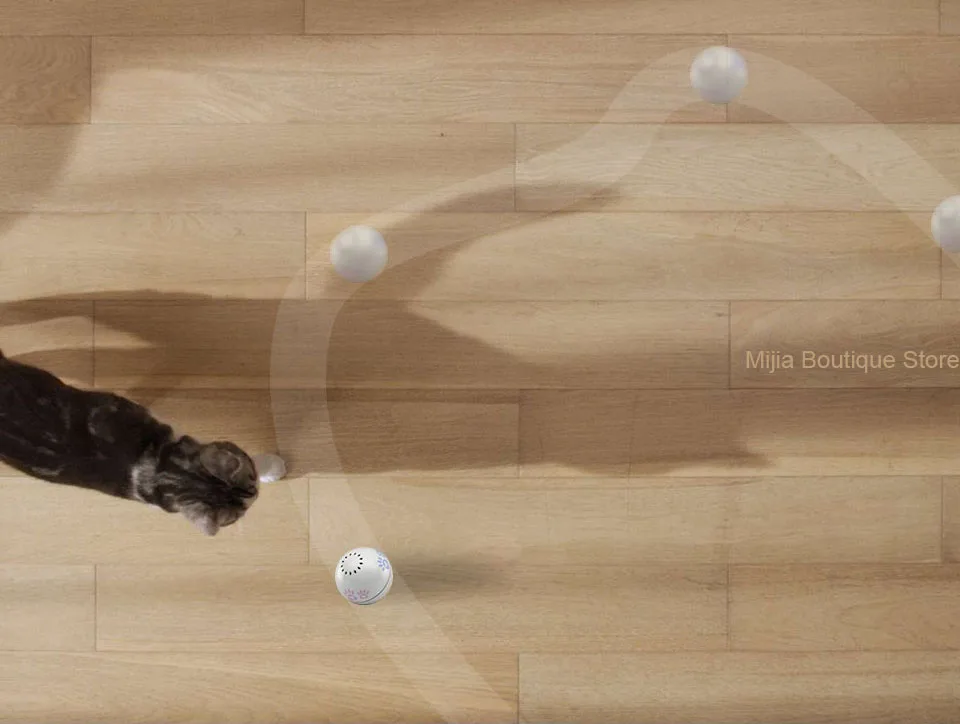 Xiaomi Petoneer Pet smart companion ball игрушка для кошек Встроенная кошачья мяча коробка неправильная прокрутка забавный кот артефакт Умная игрушка для домашних животных