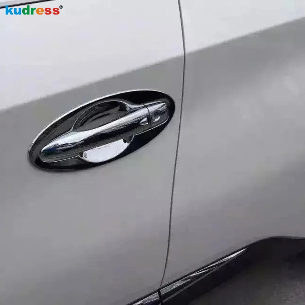 Для Nissan Murano 2015 2016 2017 2018 хромированная дверная ручка Крышка Чаша накладка на чашу