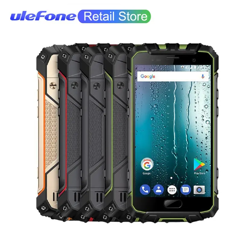 Ulefone power 2 смартфон IP68 Водонепроницаемый Android 7 0 5 &quotFHD Helio P25 Octa Core 6 Гб 64 ГГц 4700 мАч NFC