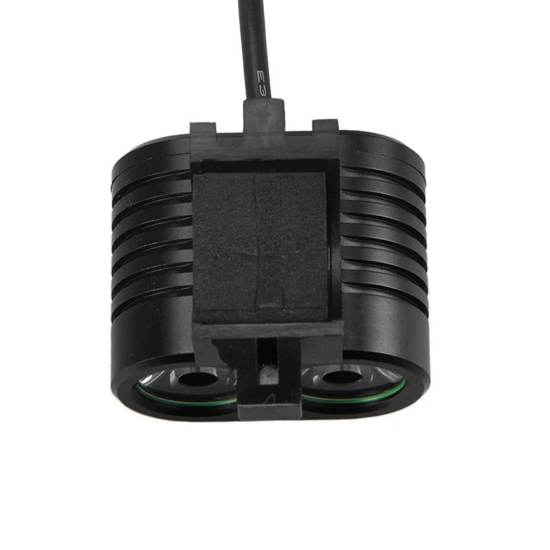 Велосипедный фонарик головной свет Lamp14-Modes 2000lm 2x XML 2 Led Велоспорт Передний велосипедный фонарь фара с батареей Pa