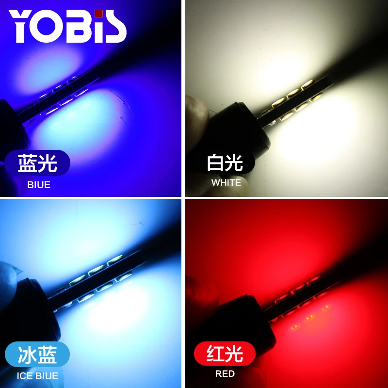 2 шт. автомобильный светильник T10 W5W 168 3014 18 SMD супер яркий клиновидный s лампы Canbus