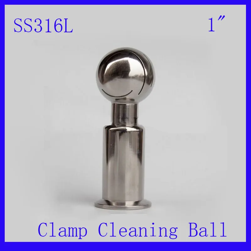 Лидер продаж вращающаяся шариковая Зажимная головка из нержавеющей стали SS316L 1