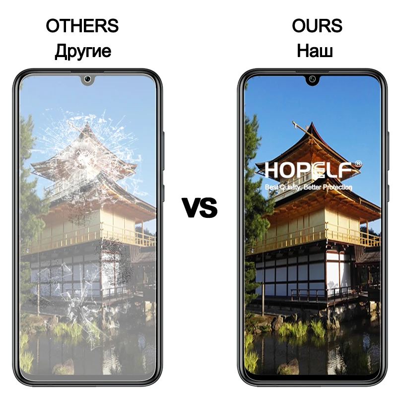 2 шт. закаленное стекло для Huawei P30 Lite Защитное легкое P20 Pro защита экрана|Защитные