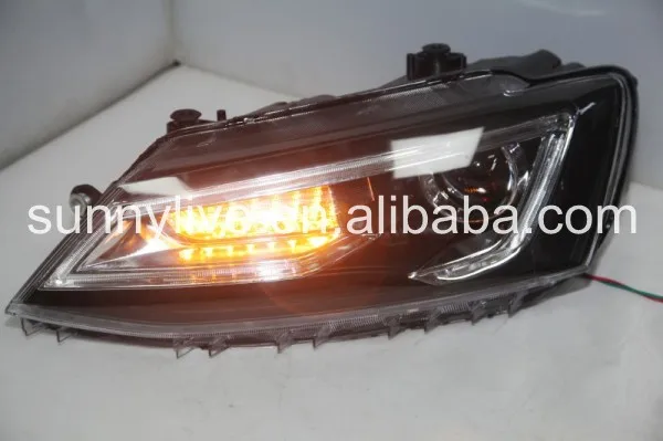 Для VW New Jetta MK6/Sagitar СВЕТОДИОДНЫЙ Фонарь 2011- год YZ тип с дьявольским глазом