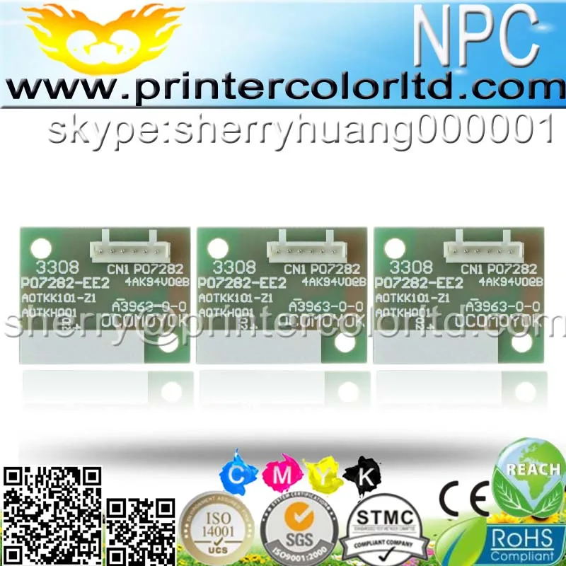 Для Konica Minolta AOTKOKD A0TK08D C552 DS C 452 652MFP 552MFP DR 612 K IU 612C цвет термофиксатор чип|chip foam|chip keychip