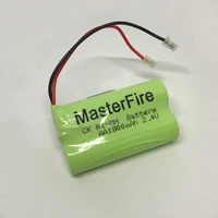 MasterFire 12PACK LOT New Original Ni-MH 2 4V 1800mAh Ni-MH Rechargeable Battery Pack With Plugs For Cordless Phone Batteries