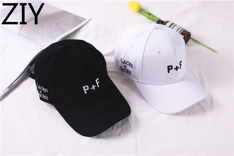 Места лица P + F Бейсбол шапка новая мода Для мужчин женщин Повседневная Уличная