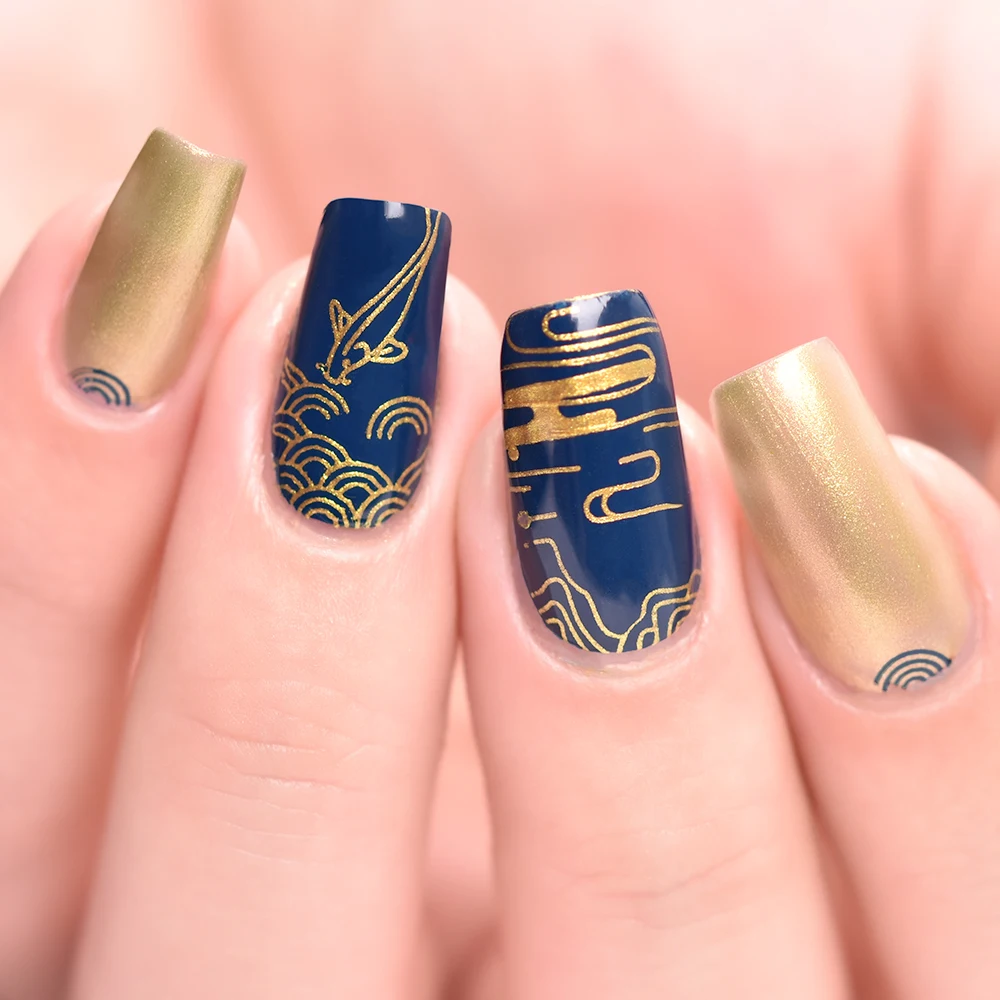 Набор маникюрных штампов KADS для самостоятельной сборки китайские пластины