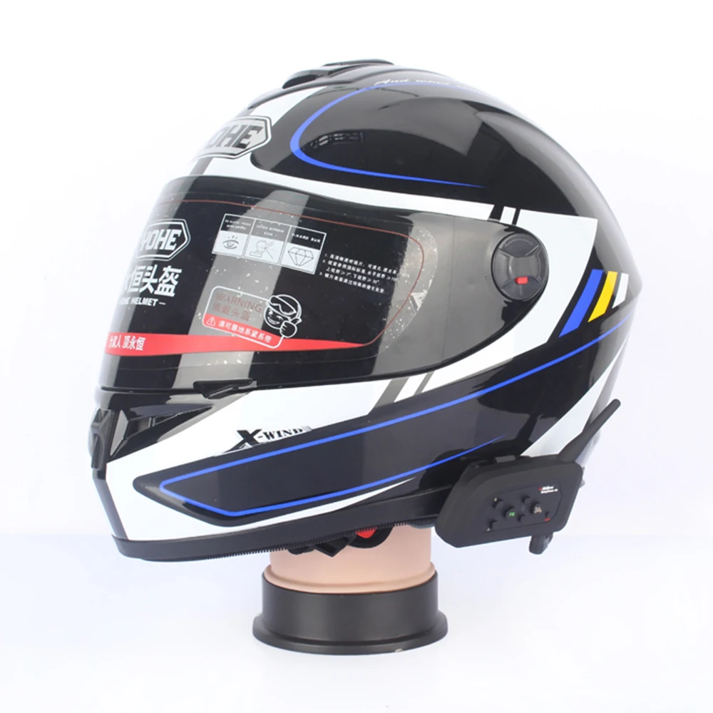 Мягкие наушники! 1 шт. V4 BT переговорные мотоциклетный шлем Беспроводной Bluetooth