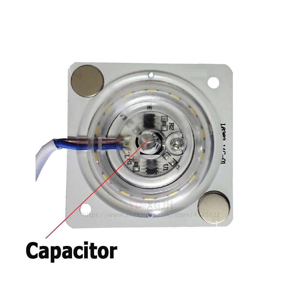 10 шт. источник освещения для Celling лампы AC220V 12W63X63MM Светодиодная панель лампа