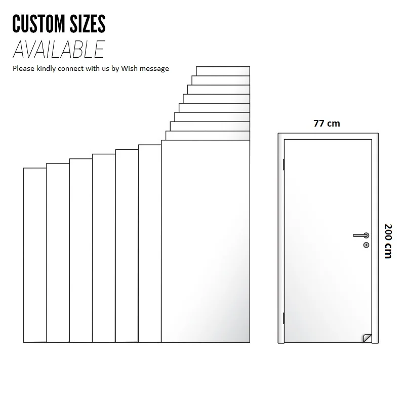 3D наклейка на дверь черная белая голова льва для гостиной спальни ПВХ