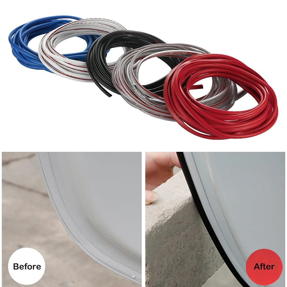 Универсальная защита от краев дверей 5 м поцарапания царапин автомобильная