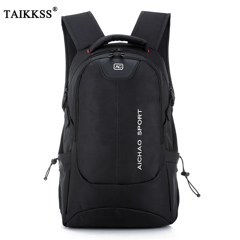Portable Large Capacity High Quality Oxford Cloth Business Travel Backpack Solid Color Computer Bag College Student Men's Bag