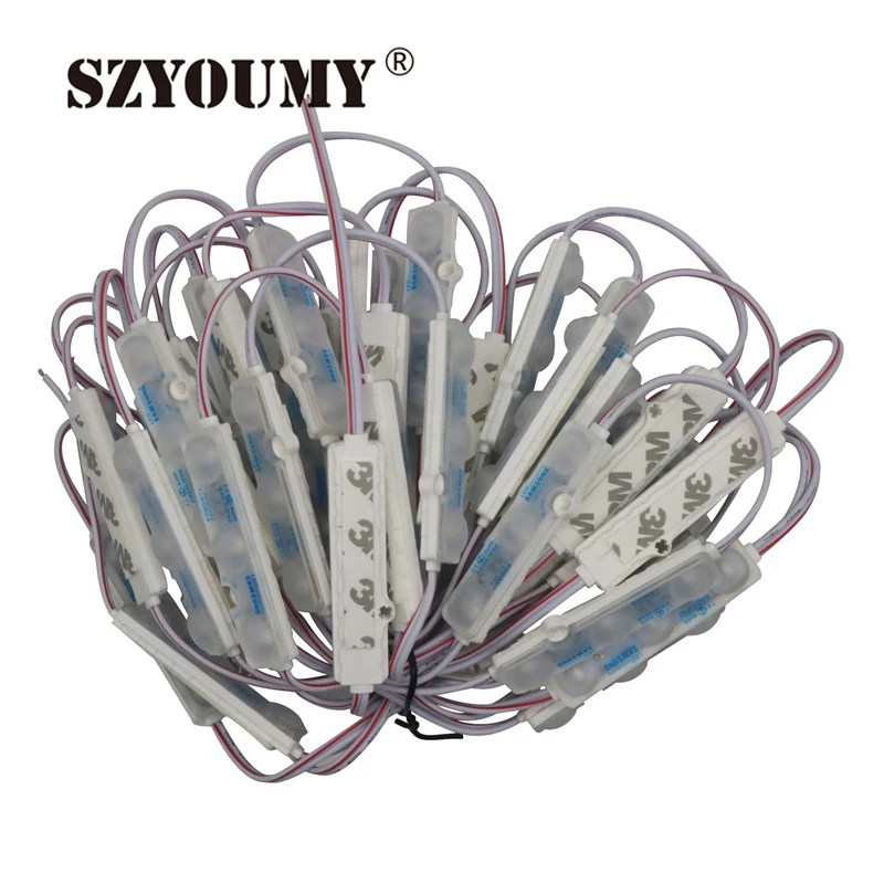 SZYOUMY 1000 шт. Новое поступление светодиодный модуль для переднего окна магазина