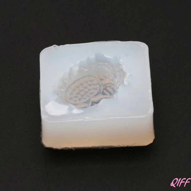 Лотос нефрит кулон силиконовая смола эпоксидная Форма Ремесло литье ювелирные