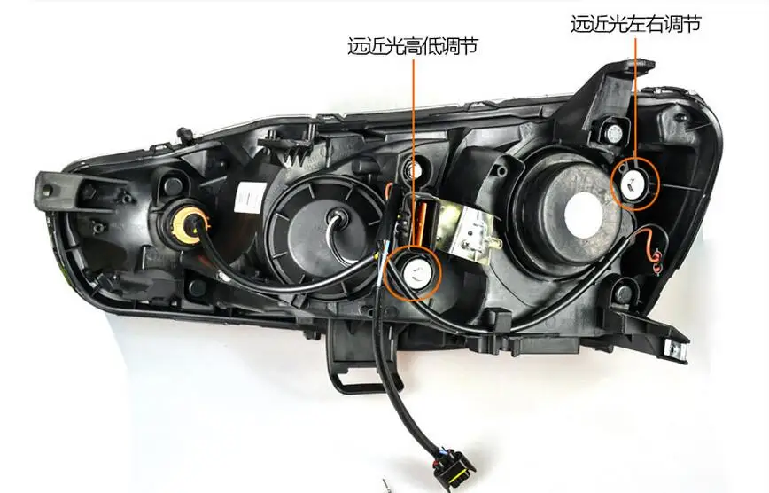 HID 2008 ~ 2015 автомобильный Стайлинг Lancer головной светильник светодиодный lancer