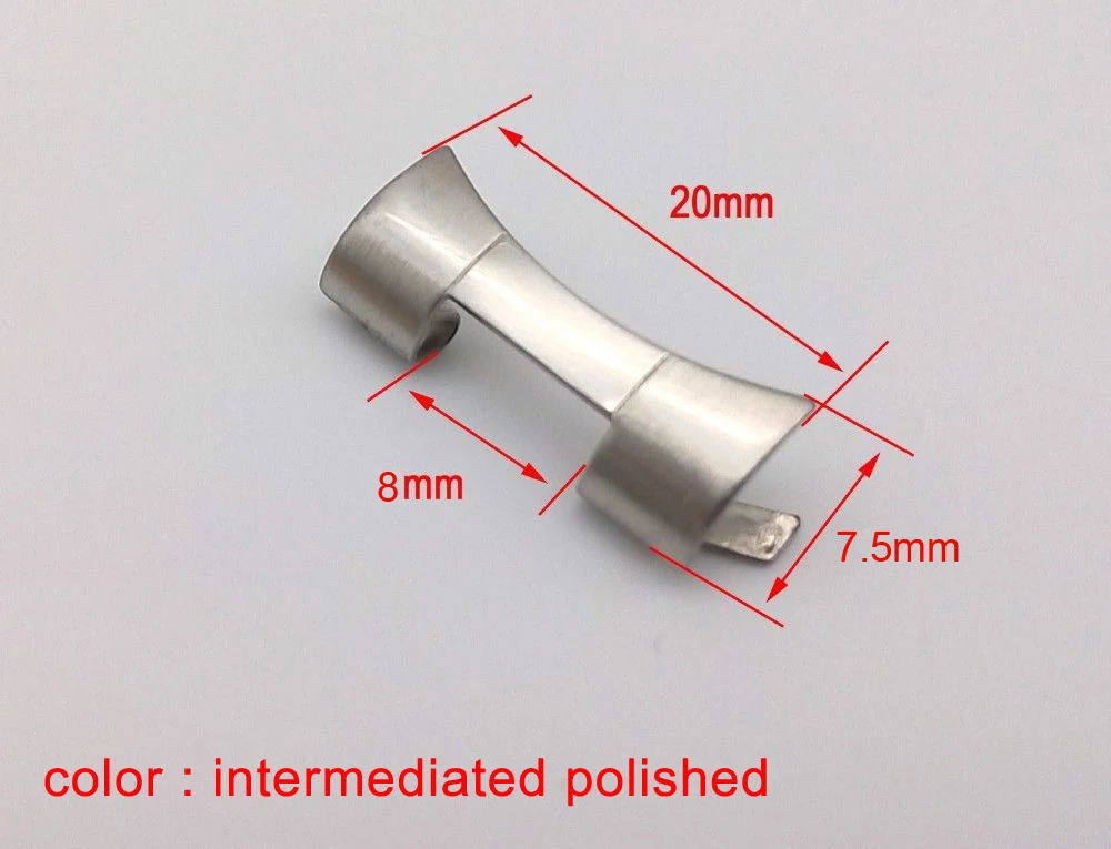 Новинка серебристые браслеты для наручных часов из нержавеющей стали