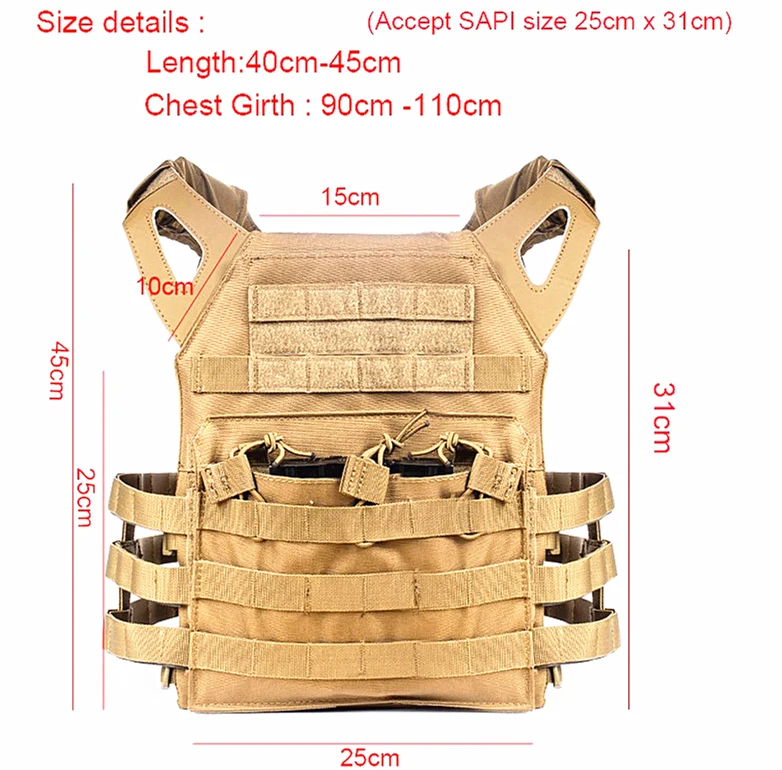 SPIRIT TACTICAL Военная Тактическая пластина Перевозчик патронов нагрудная установка JPC жилет страйкбол Спорт Пейнтбол Снаряжение бронежилет