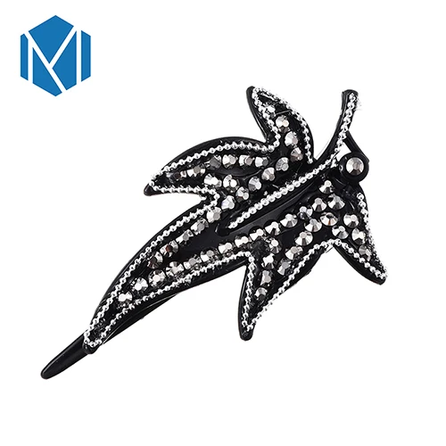 Hair Clips M MISM, женские Стразы, красивые заколки для волос, бант, бант, лист, большие заколки, винтажные элегантные блестящие заколки для волос, аксессуары - Цвет: Hair Clips