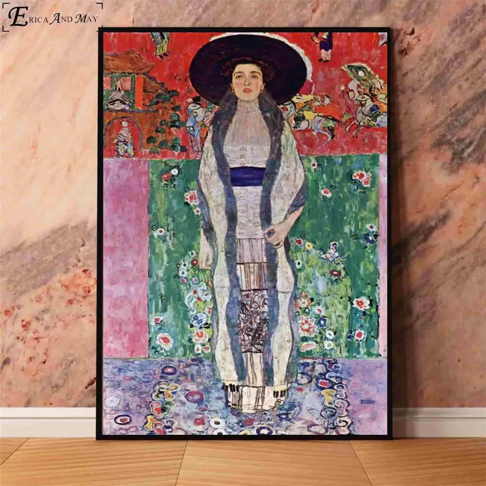 1 Gustav Klimt Hope, винтажный постер, печать, картина маслом на холсте, настенные художественные фрески, картины для украшения гостиной, без рамки - Цвет: 1