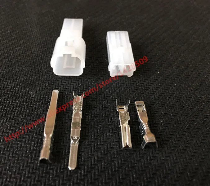 5 комплектов 2 контактный разъем для автомобильной и мотоциклетной