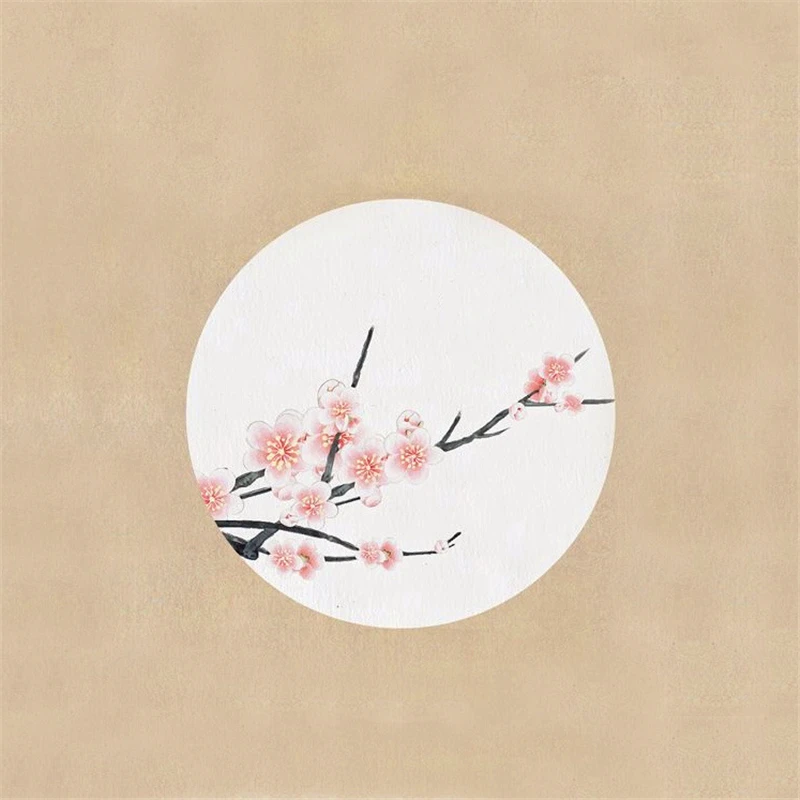 Женские серьги-гвоздики с цветком сливы Lotus Fun Изящные Ювелирные украшения