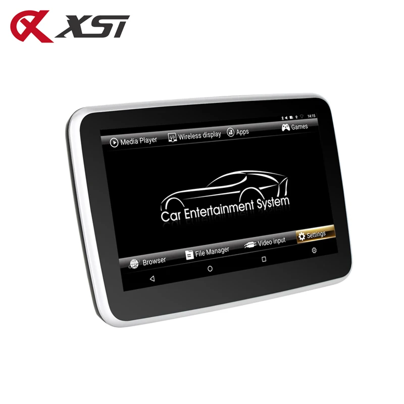 XST 10 1 дюймовый Android 6 0 Автомобильный подголовник Mp5 Монитор IPS сенсорный экран HD 1080P