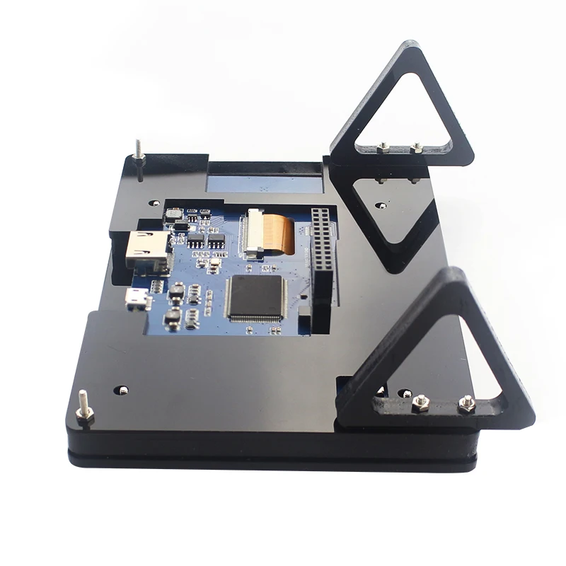 Для Raspberry Pi 5 дюймов чехол для экрана черный белый ЖК-держатель кронштейн для Raspberry Pi 3 Model B Plus 5 дюймов Чехол для дисплея
