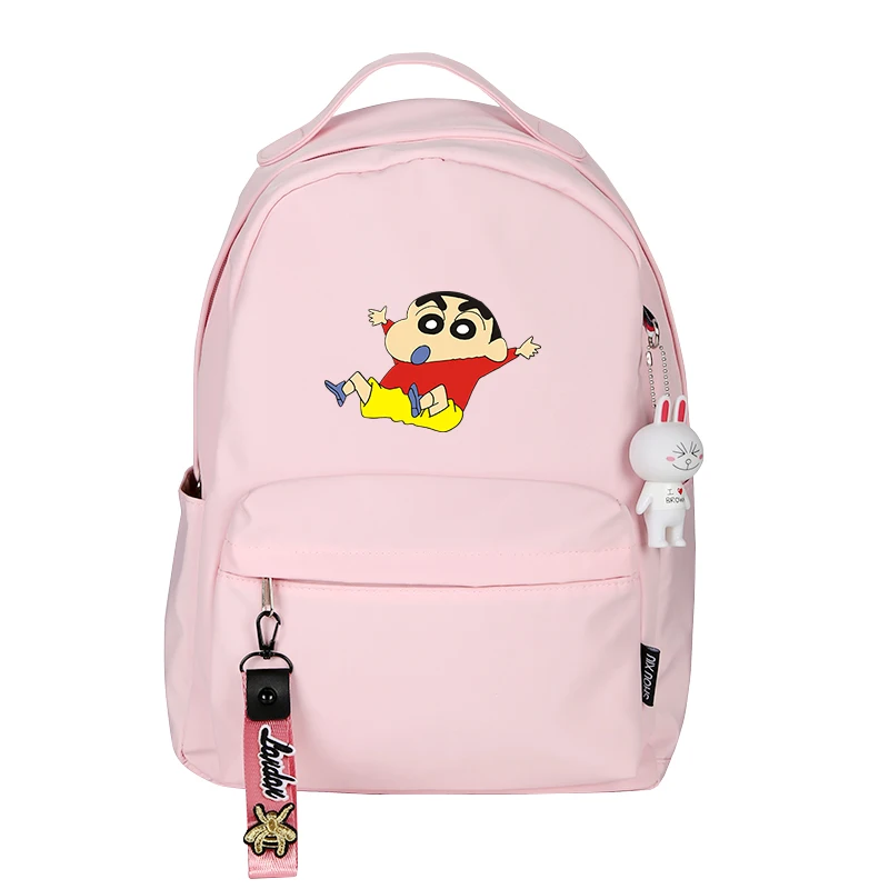14 Crayon Shin-chan рюкзак с принтом Kawaii детские школьные сумки леденцовых цветов женский милый рюкзак туристический рюкзак Ainme Bagpack - Цвет: 14