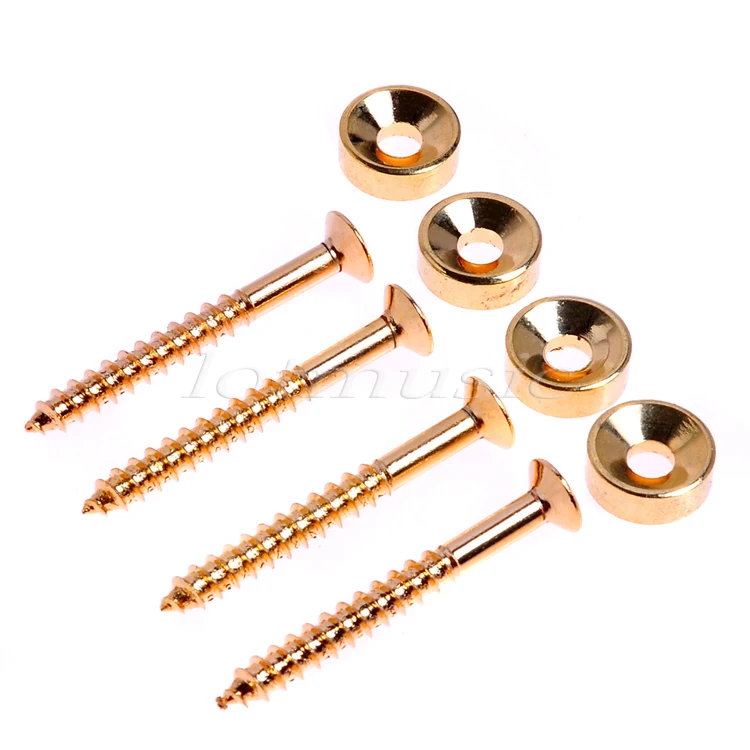 Золото 4 шт. внешний вид и винтов оптовая продажа деталей|parts necks|neck screwgold screw |