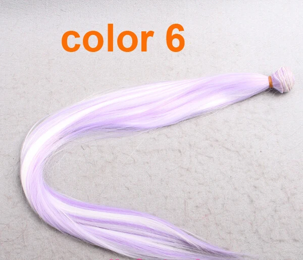 Супер длинный 60 см * 100 зеленый синий желтый фиолетовый парик с прямыми волосами