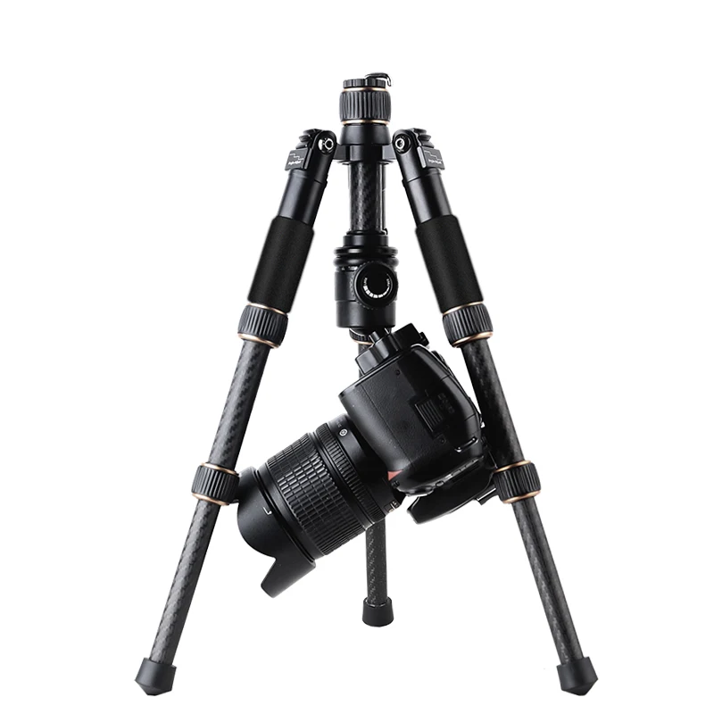 Штатив QZSD Q166C для мини-камеры профессиональный портативный дорожный монопод из