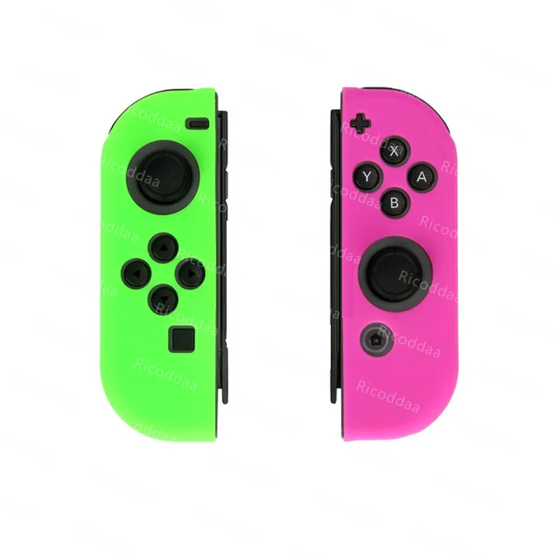 ДЛЯ NS Противоскользящий силиконовый мягкий чехол для Nintendo Switch защитный Joy-Con