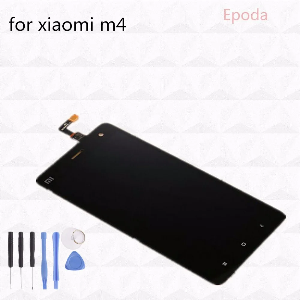 Сенсорный экран стекло и ЖК дисплей дигитайзер сборка для Xiaomi Mi4 M4 смартфон