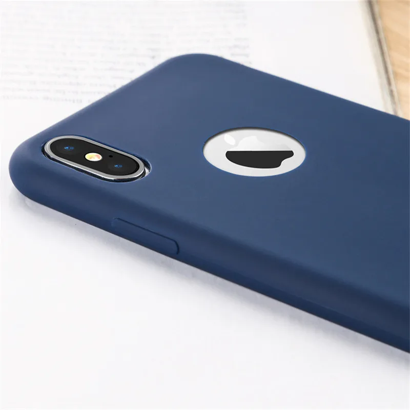 Оригинальный Мягкий силиконовый чехол для iPhone 6 S 7 8 Plus 5 5S X 10 6splus 7plus милый