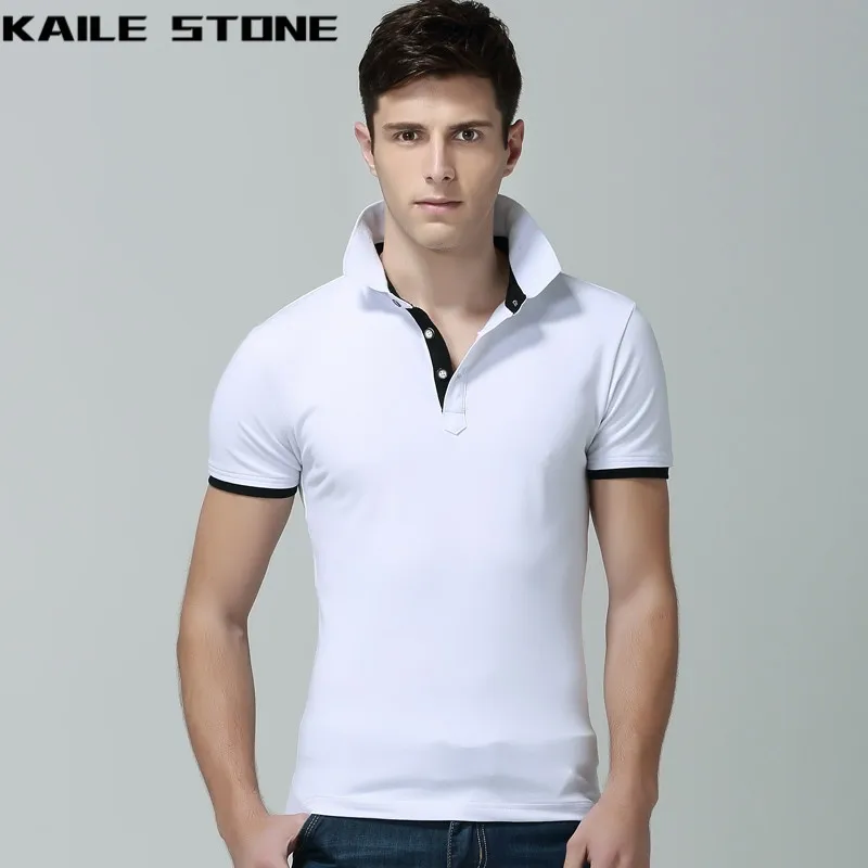 2018 летняя модная одежда новая мужская рубашка поло деловая и повседневная