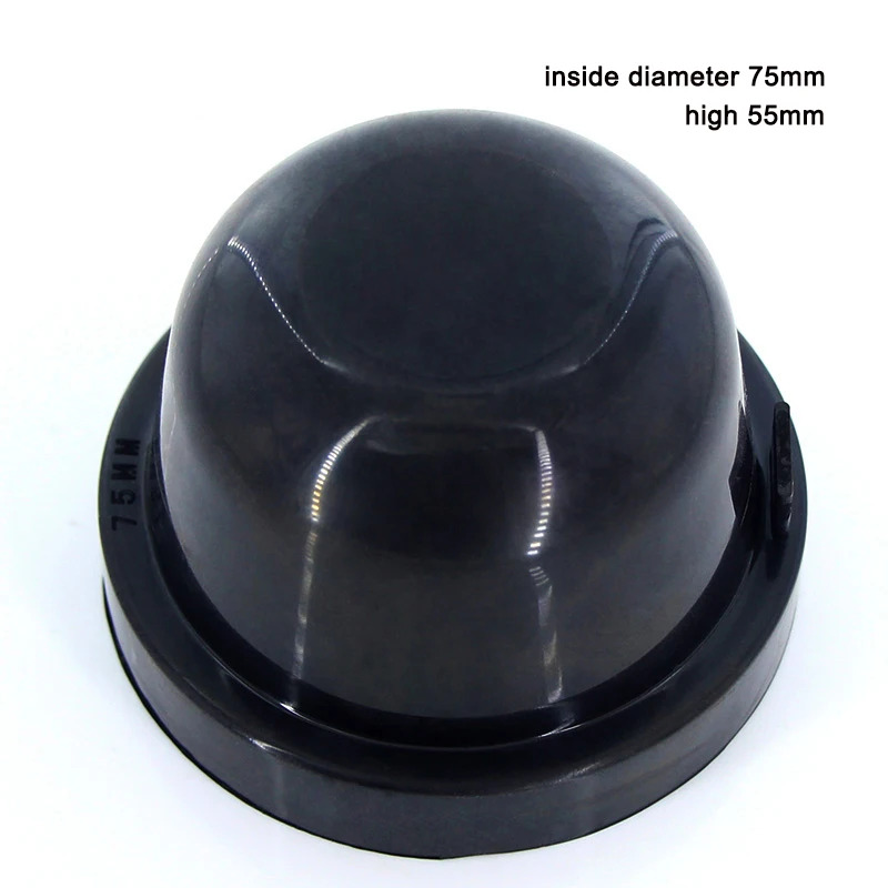 75mm 1 шт. H4 H7 HID светодиодный налобный фонарь уплотнительный пылезащитный колпачок резиновый водонепроницаемый пылезащитный автомобильный налобный фонарь s 70 мм 75 мм 80 мм 85 мм 90 мм - Цвет: 75mm