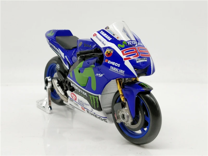 Maisto 1:18 Yamaha YZR-M1#99 Лоренцо литья под давлением модель мотогонок