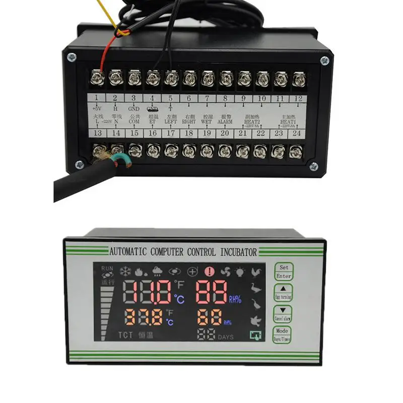 XM 18S инкубатор Управление Термостата с датчиком влажности температуры полностью