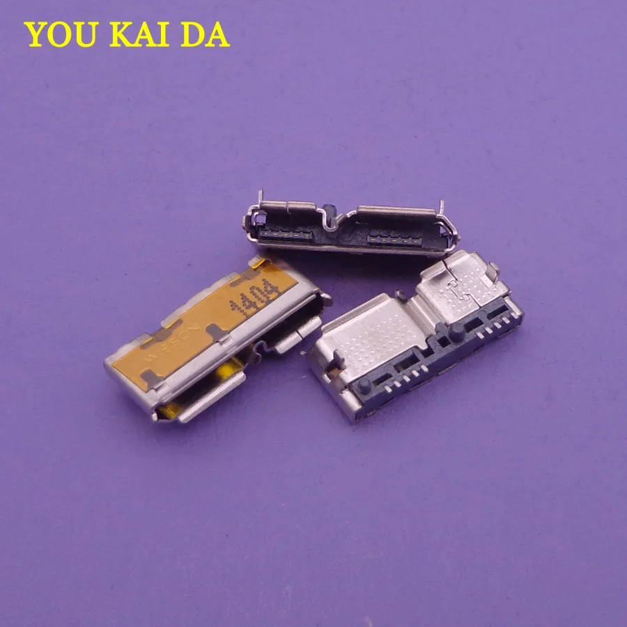 30 шт./лот гнездовой разъем USB 3 0 Micro mini 10pin для мобильного жесткого диска интерфейса