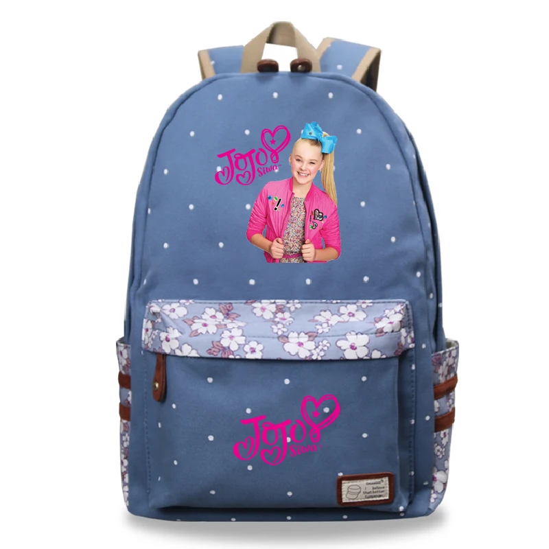 Повседневный Рюкзак Jojo Siwa, студенческий Повседневный Рюкзак, модные новые высококачественные сумки для подростков, красивый мужской женский рюкзак для путешествий