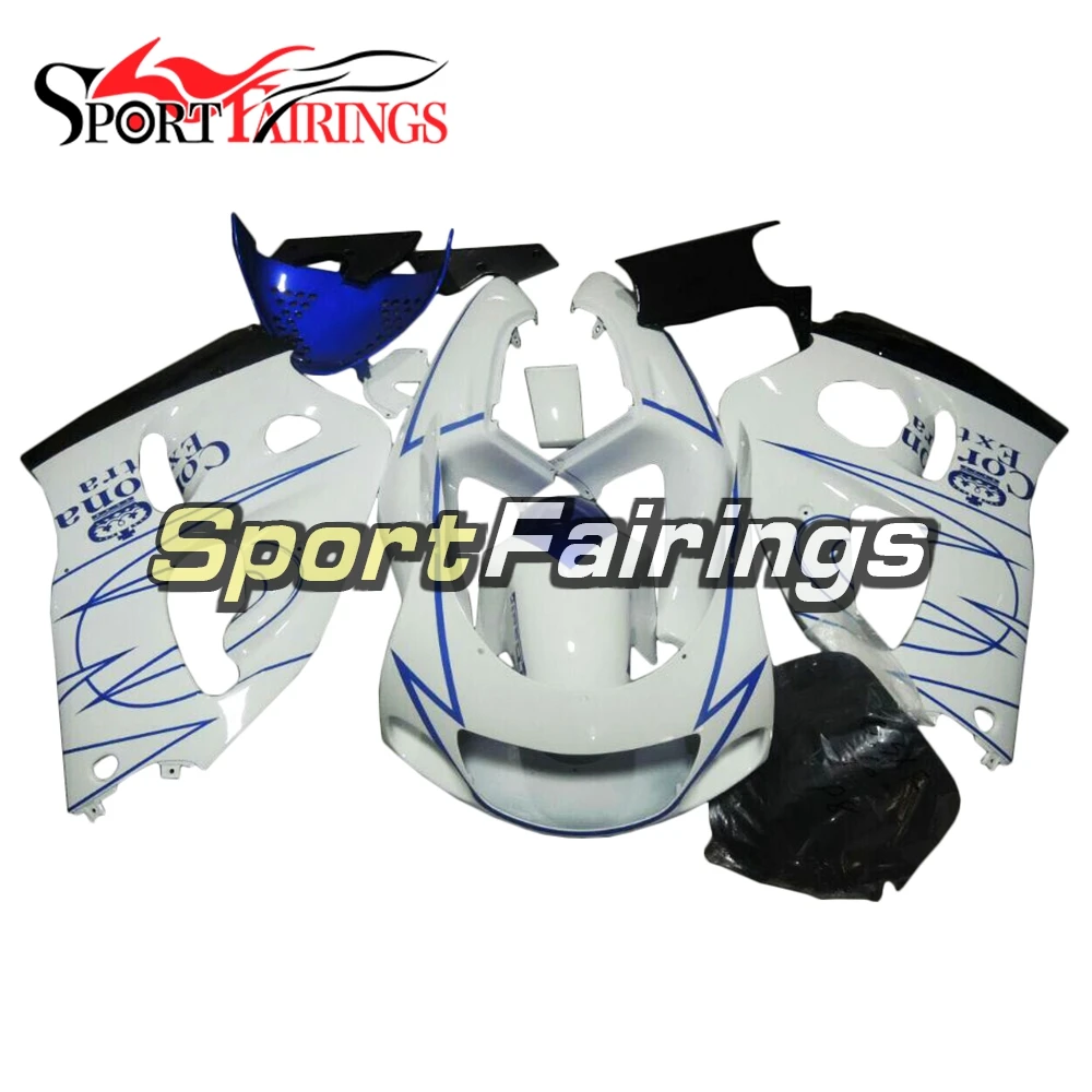 

Complete Fairings For Suzuki GSXR600 GSXR750 96 97 98 99 1996 - 1999 ABS Motorcycle Fairing Kit Bodywork White Corona Extra New